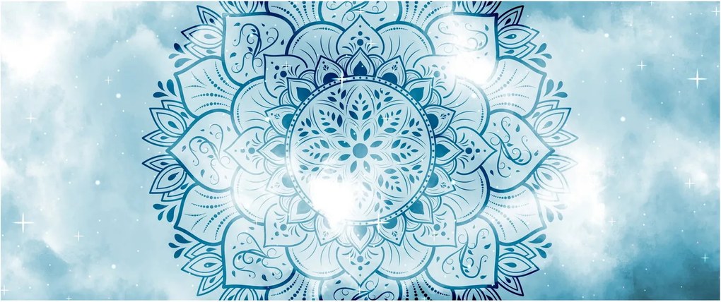 Kép - mennyei mandala (120x50 cm)
