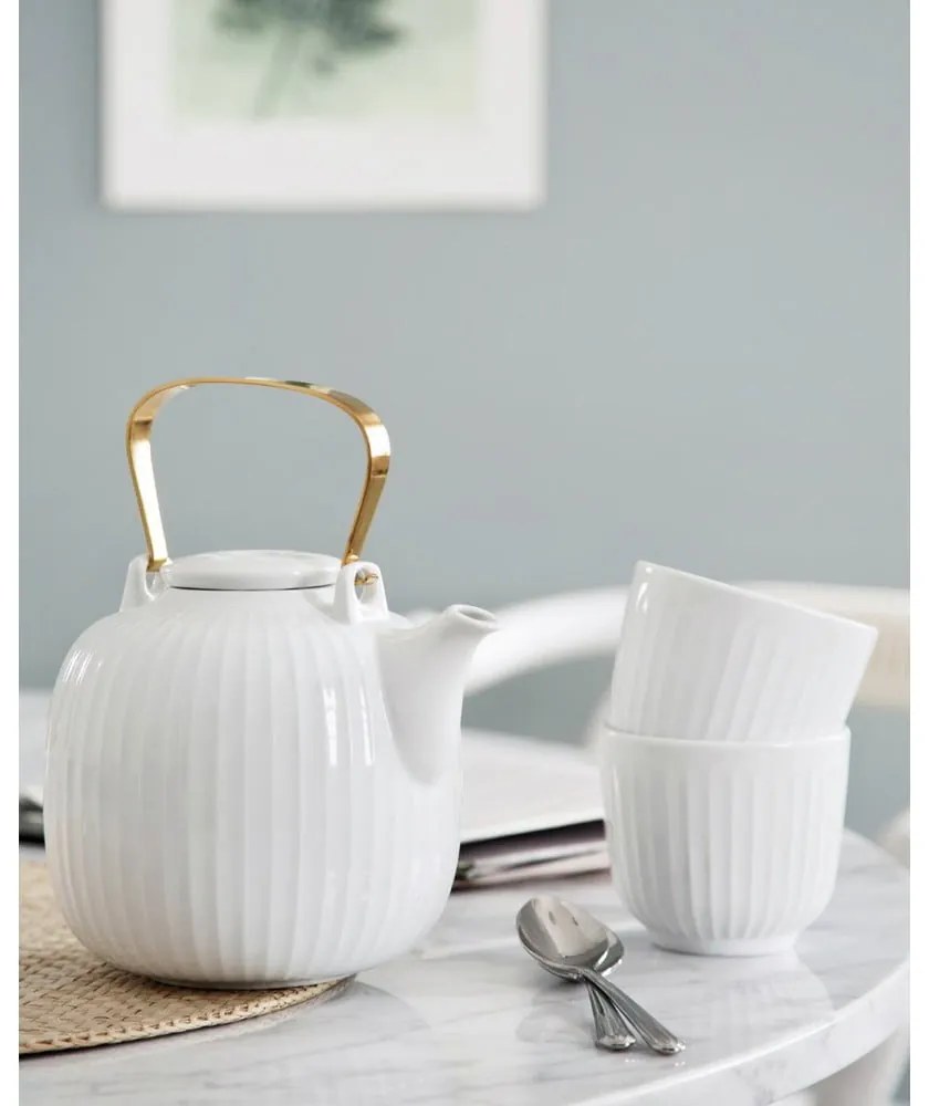 Hammershoi fehér porcelán bögre, 200 ml - Kähler Design