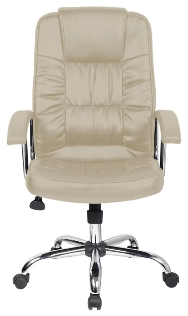 Ergonomikus irodai szék, Bedora Abraj, ekológikus bőr, bézs