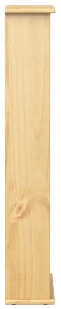 Corona tömör fenyőfa CD-szekrény 52 x 17,5 x 103 cm
