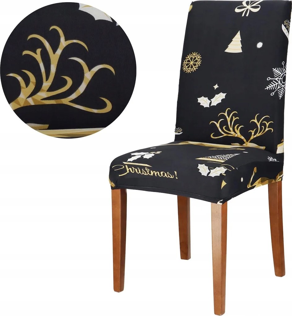 Karácsonyi Székhuzat Dekoratív Univerzális Rugalmas