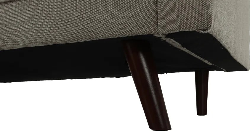 Kinyitható kanapé, szürke-barna TAUPE szövet, OTISA