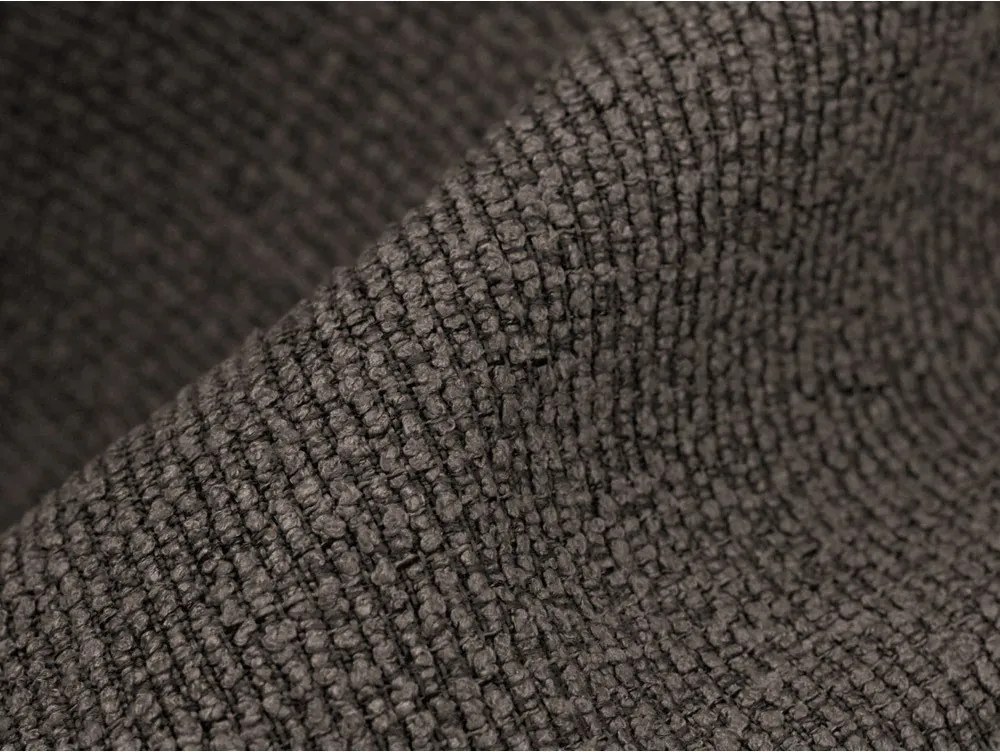 Barna buklé kanapé 255 cm Aloha – Makamii