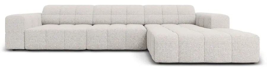 Világosszürke sarokkanapé (jobb oldali) Chicago – Cosmopolitan Design