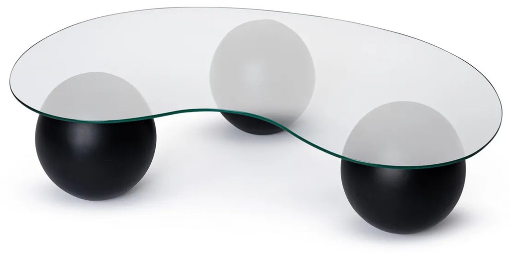 Kávézóasztal Sphere Fekete