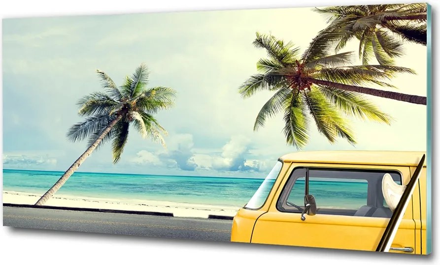 Fotótapéta üvegfalra Hajógyár hajó 125x50