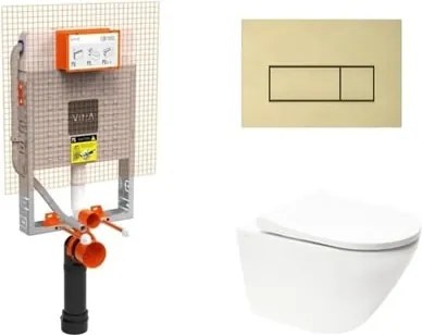 Fali WC szett Vitra S60 befalazáshoz SIKOVZG1
