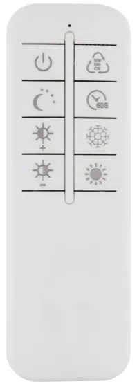 Globo 48563-40S - LED dimmelhető mennyezeti lámpa SHIRLEY 40W/230V 2700–6500 K átm. 50,5 cm + távirányító