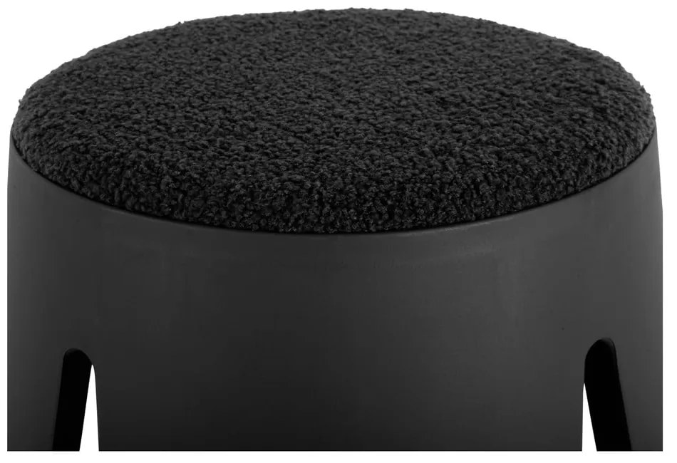 Fekete műanyag ülőke Savor – Leitmotiv