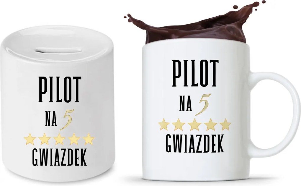 Távirányítós Készlet Bögre Persely Ajándék fényképes nyomtatással