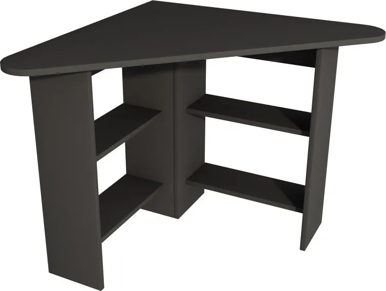 Corner íróasztal, antracit, 80 cm