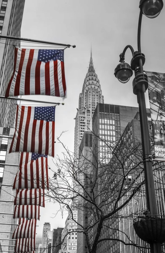 Poszter 53x81cm Chrysler Building New York 12, Assaf Frank