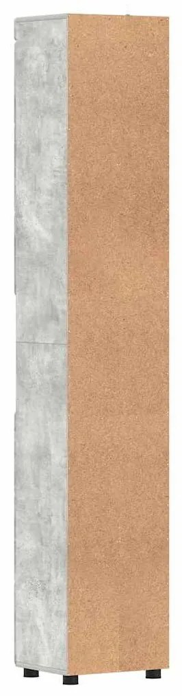 Fürdőszoba Székény TULUM Beton szürke 37 x 31,5 x 203 cm