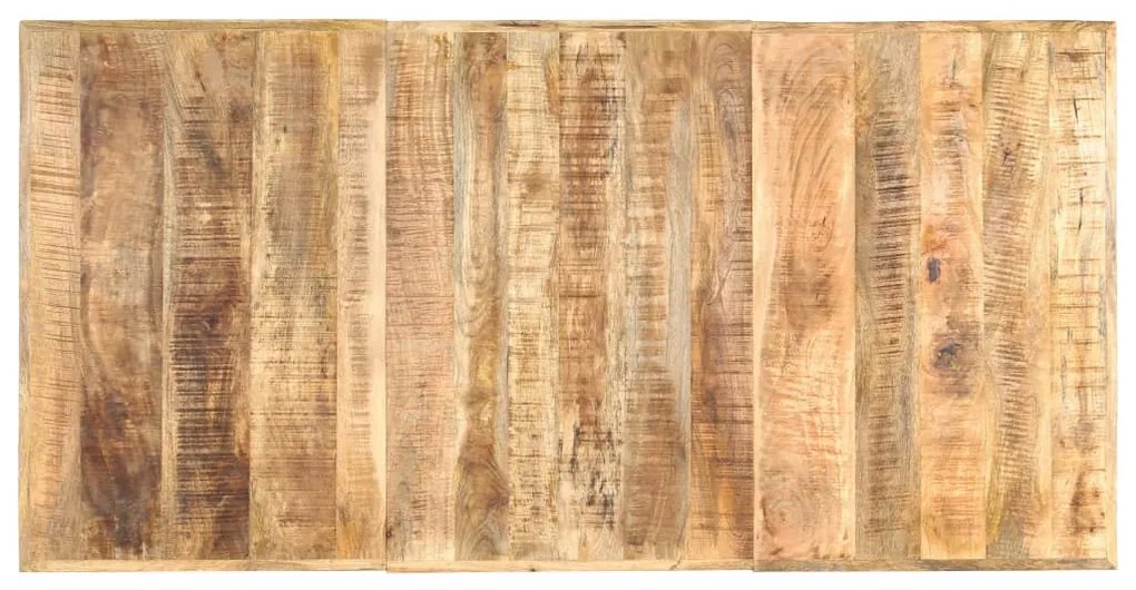 Tömör nyers mangófa étkezőasztal 180 x 90 x 76 cm
