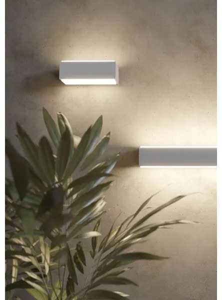 Redo 90400 - LED Kültéri fali lámpa DASH LED/9W/230V 4000K IP65 fehér