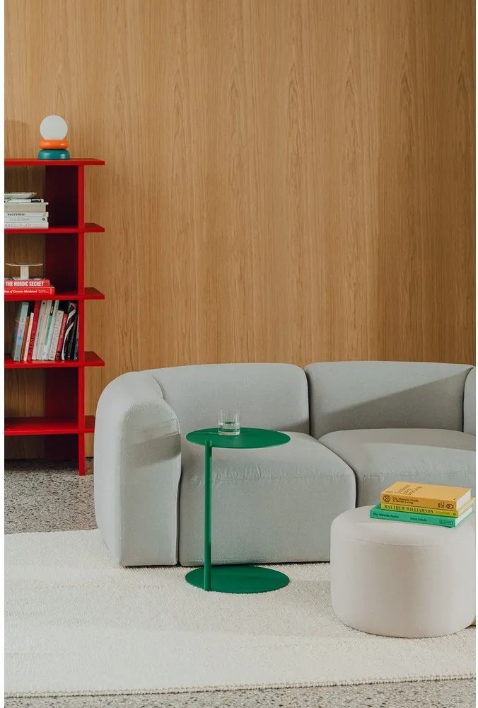 Acél kerek tárolóasztal 41x40 cm Ande – noo.ma