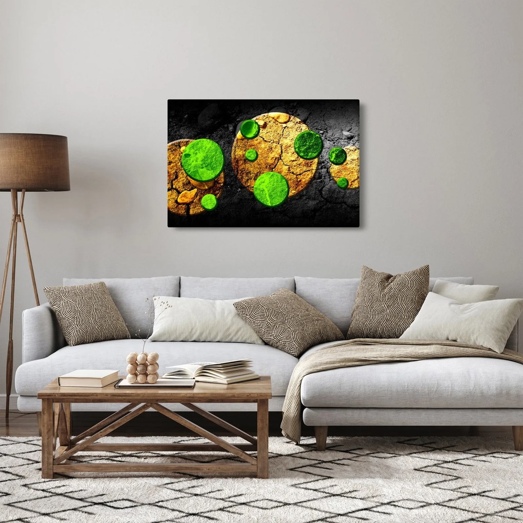 Az absztrakció képe - Gömb (90x60 cm)