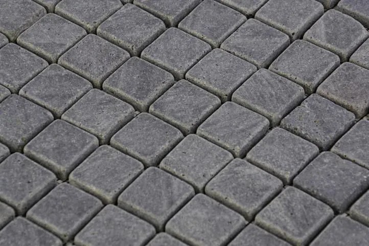 DIVERO Andezit mozaik fekete csempe 1 m2