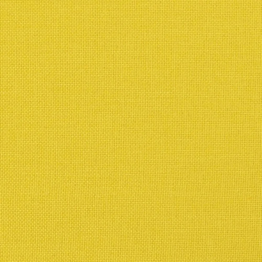 világossárga szövet kanapéfotel 60 cm