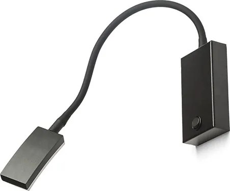RENDL FRISCO W fali lámpa fekete 230V LED 4.2W 120° 3000K