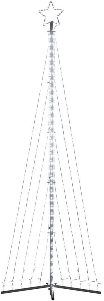 hideg fehér LED karácsonyfa 495 LED 300,5 cm