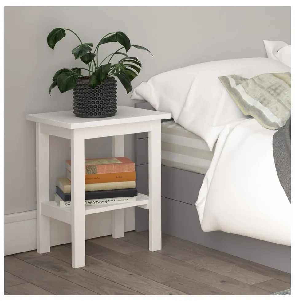 Trento fehér éjjeliszekrény - Støraa