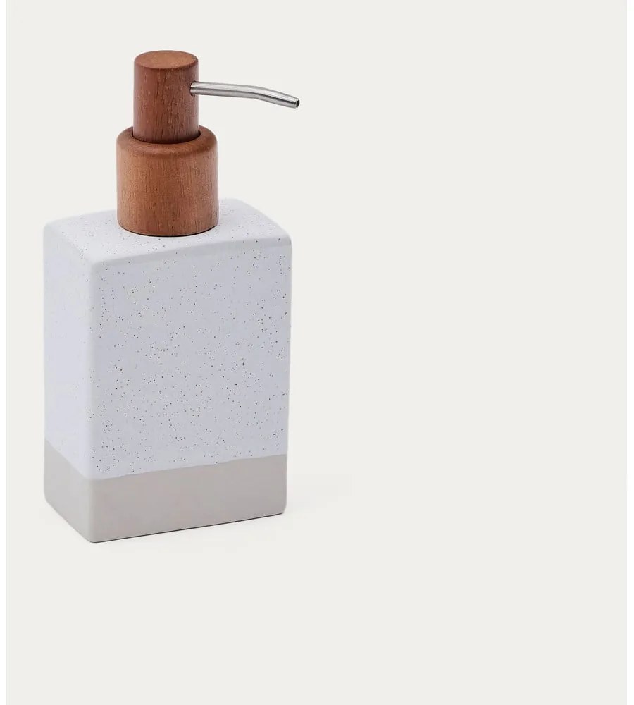 Krémszínű kerámia szappanadagoló 650 ml Careli – Kave Home