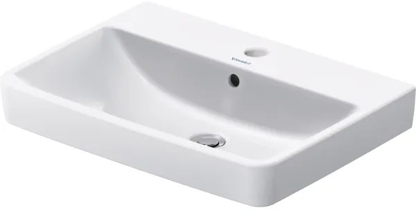 Duravit 23756500002 - Falra szerelhető D-NEO mosdó 65x46 cm kerámia/fényes fehér