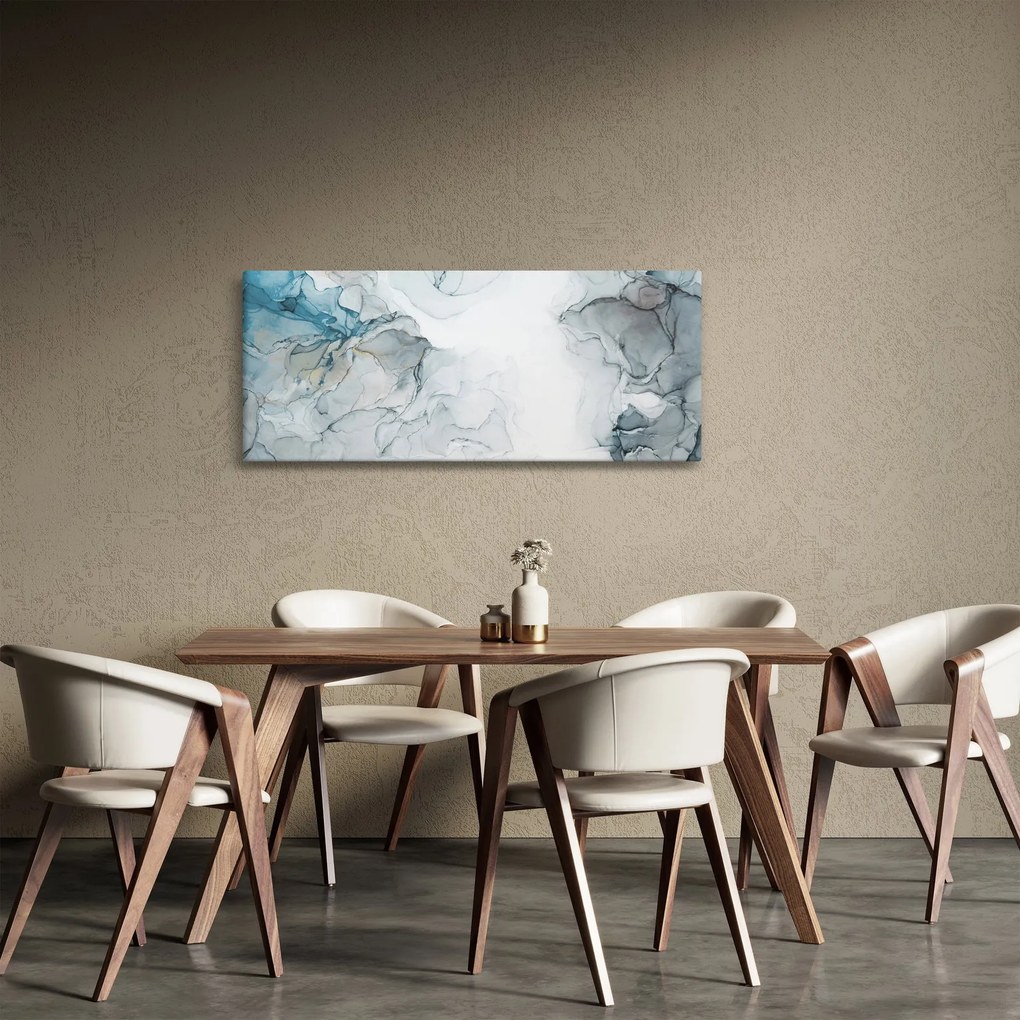 Kép - Kék márvány (120x50 cm)