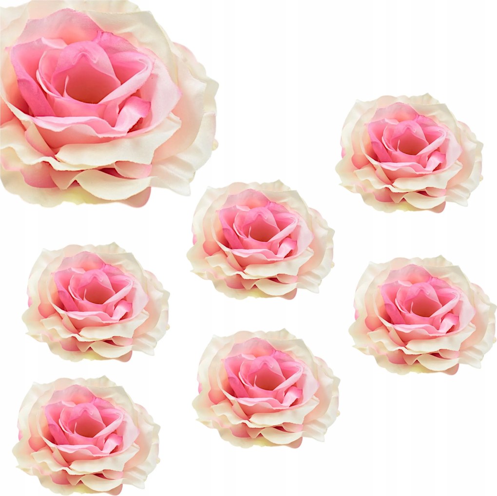 Rózsa Mesterséges Fej Mesterséges Termék Mint Élő VIP6438-AN103 6 db