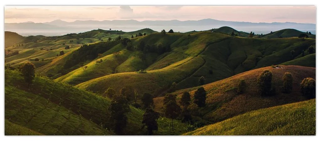 Kép - Kilátás a thai hegyekre (120x50 cm)