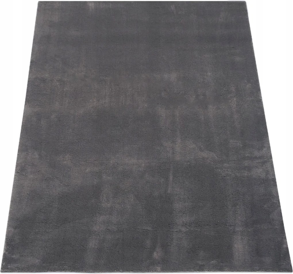 Shaggy Szőnyeg Nappaliba Szürke Hálószoba Puha Shaggy Szőnyeg Divatos 50X80