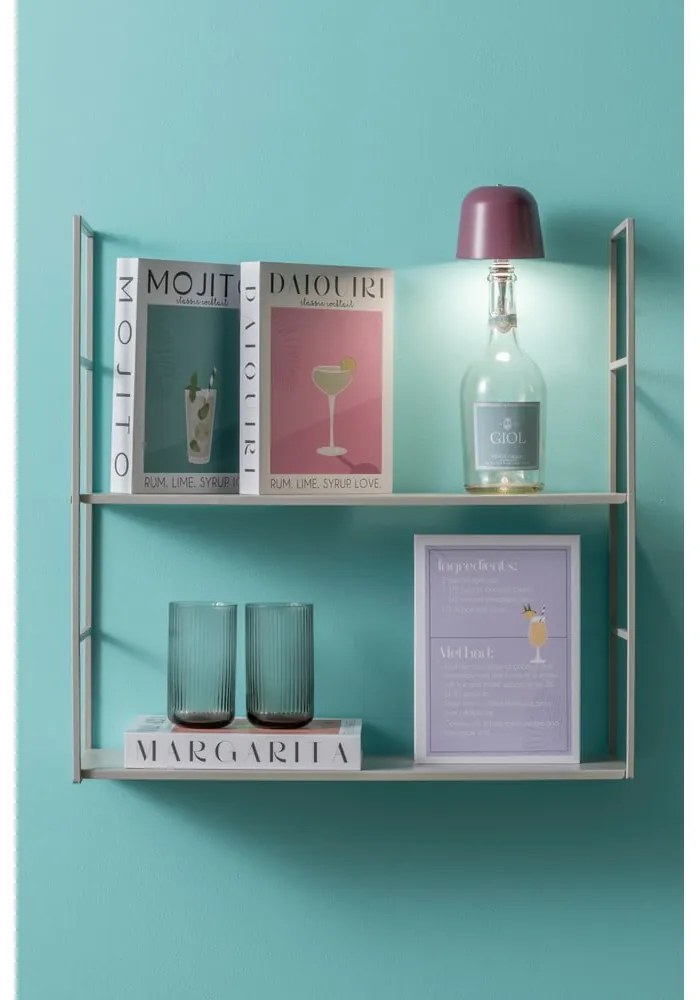 Fehér-zöld dekoratív papír tárolódoboz 18x4x25 cm Mojito – PT LIVING