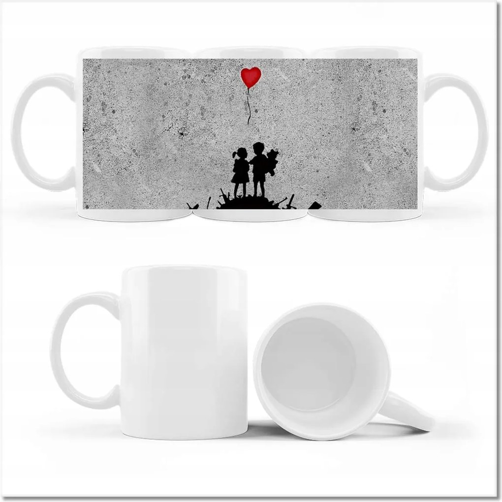 Fotó bögre Banksy legújabb motívumok