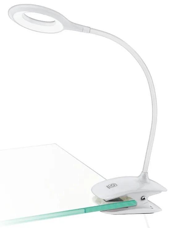 Eglo Cabado 97077 csíptetős, tölthető íróasztali lámpa, 3W LED