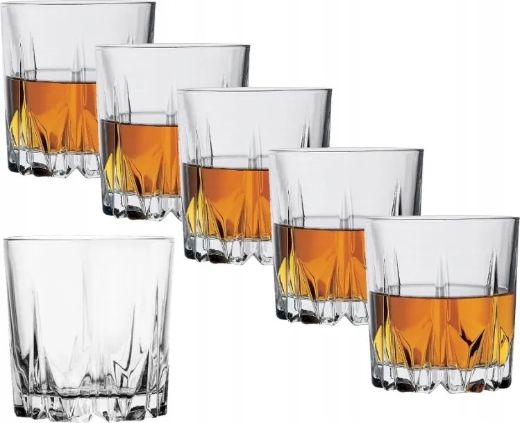 Vastag Whiskey Pohár Szett 6 db 300ml