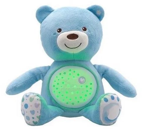 Chicco - Projektor dallammal BABY BEAR 3xAAA kék