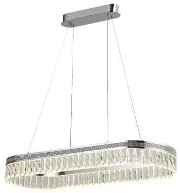 THALIA LED dimmelhető kristálycsillár kábellel LED/50W/230V 3000-6000K + távirányító