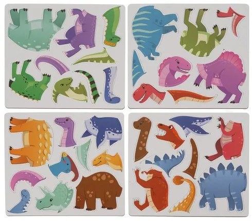 Mágneses kirakó - dinoszauruszok 24730