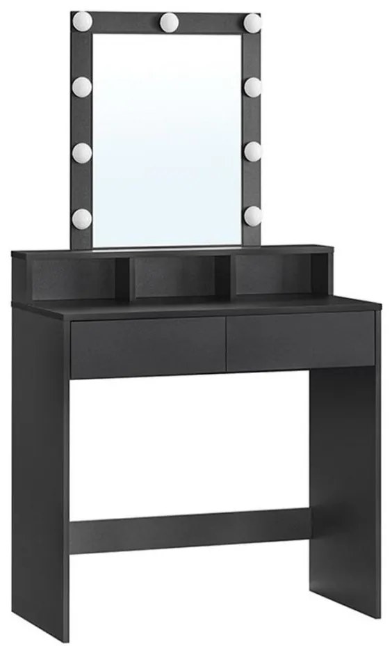 LADA sminkasztal fekete