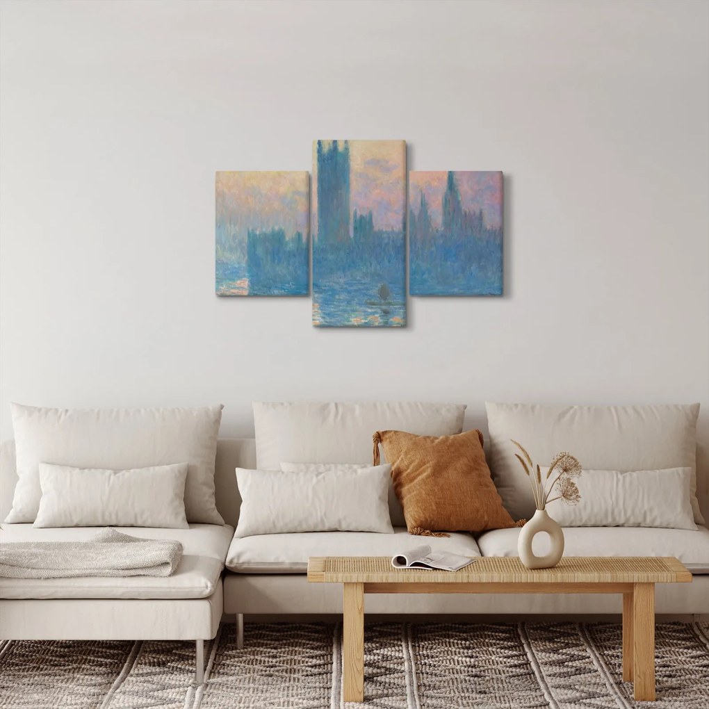 Kép - Claude Monet, The Houses of Parliament, Sunset, reprodukciók (90x60 cm)
