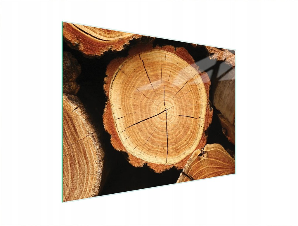 Üveg Vágódeszka 40x30 Fa Edzett Üveg