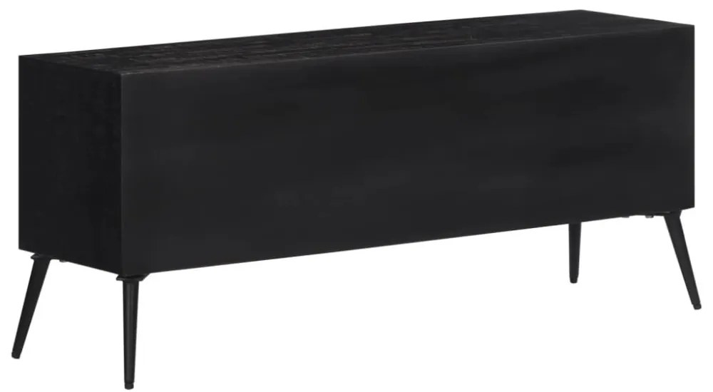 tömör újrahasznosított tíkfa TV-szekrény 112 x 31 x 45 cm