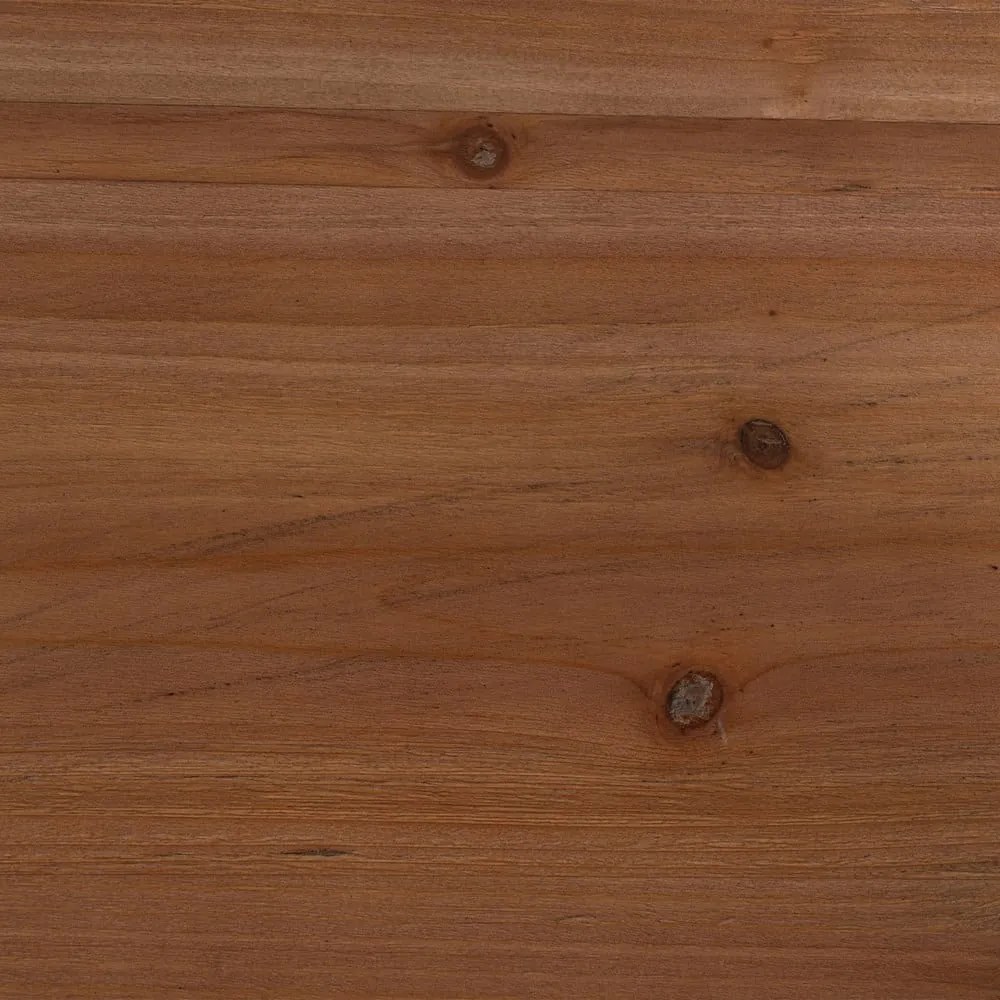 Kék jegenyefenyő alacsony komód 115x90 cm Shabby – Ixia