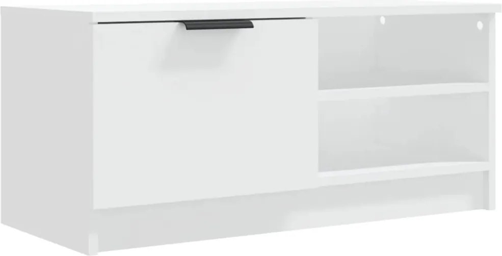 vidaXL fehér szerelt fa TV-szekrény 80 x 35 x 36,5 cm