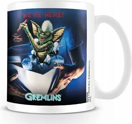 Gremlins bögre Itt vagyunk