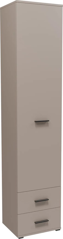 Szekrény CR3-ST3 180cm kasmír könyvespolc fiókokkal és polcokkal játékok