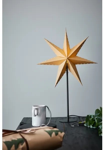 Markslöjd 705934 - Karácsonyi dekoráció LIVELY 1xE14/6W/230V arany/fekete