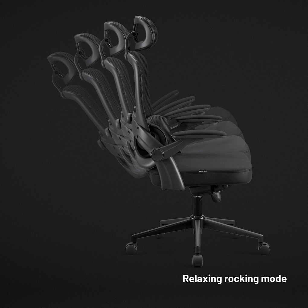 Ergonomikus irodai szék fekete Normal Size: Diablo V-Light