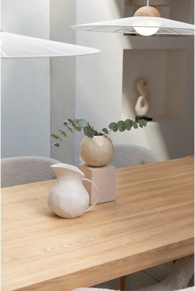 Tömörfa étkezőasztal 92,5x182 cm Sticks – Zuiver